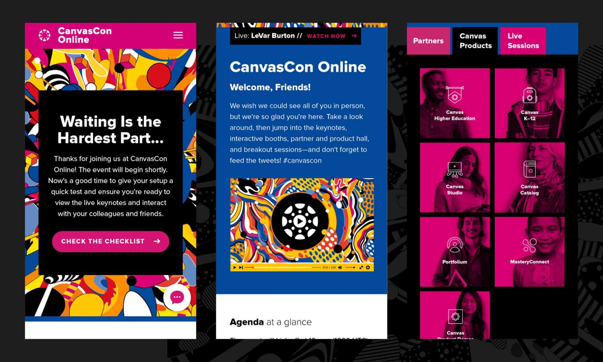 CanvasCon Online Mobile
